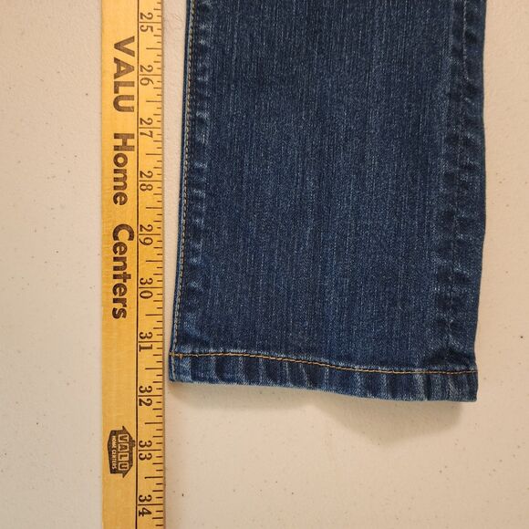 New York & Company Women Skinny Jeans Denim Medium Wash Size 2 Low Rise Stretch - Picture 9 of 10